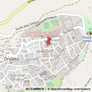 Mappa Via Angelo da Orvieto, 36, 05018 Orvieto, Terni (Umbria)
