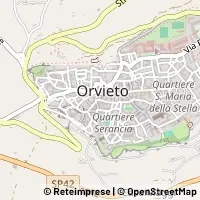 Mapa Orvieto