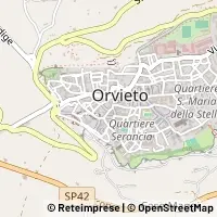 Mapa Orvieto