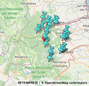 Mappa SP 49, 64010 Valle Castellana TE, Italia (11.9455)