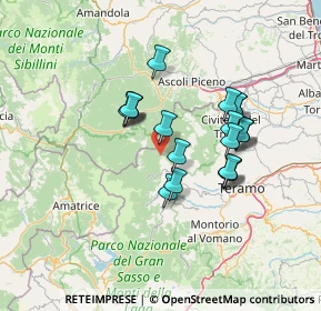 Mappa SP 49, 64010 Valle Castellana TE, Italia (11.97)