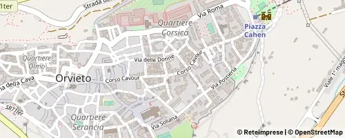 Mappa Orvieto