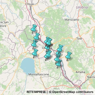 Mappa Vicolo Ugolino di Vieri, 05018 Orvieto TR, Italia (9.696)