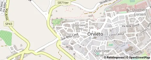 Mappa Orvieto