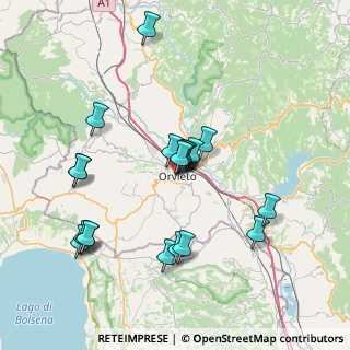 Mappa Via Malabranca, 05018 Orvieto TR, Italia (7.6025)