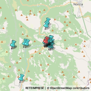 Mappa Via 20 Settembre, 06043 Cascia PG, Italia (2.239)