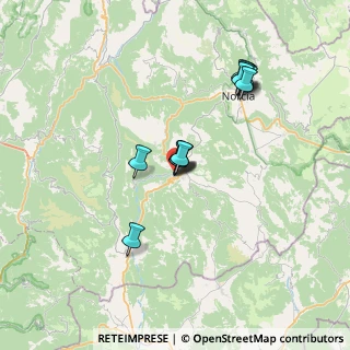Mappa Via 20 Settembre, 06043 Cascia PG, Italia (6.36833)