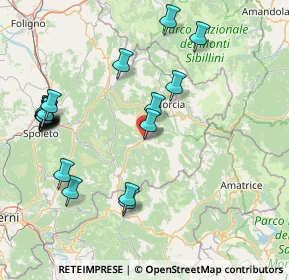 Mappa Via Don Oreste Medici, 06043 Cascia PG, Italia (19.45)
