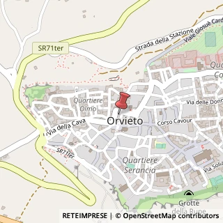 Mappa Piazza Ascanio Vitozzi, 14, 05018 Orvieto, Terni (Umbria)