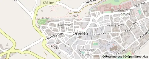 Mappa Orvieto