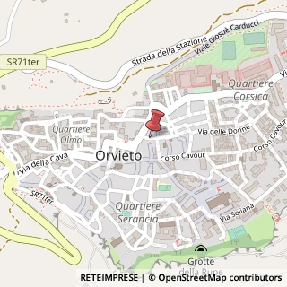 Mappa Piazza del Popolo, 3, 05018 Orvieto, Terni (Umbria)