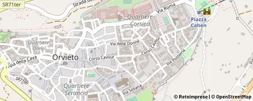 Mappa Orvieto