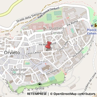 Mappa Corso Cavour, 147, 05018 Orvieto, Terni (Umbria)