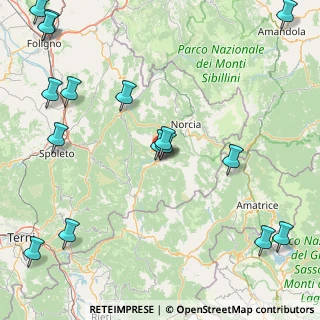 Mappa Via Tranquillo Graziani, 06043 Cascia PG, Italia (24.75438)