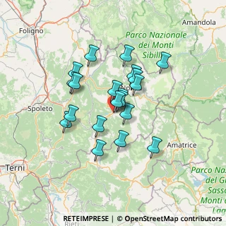 Mappa Via Tranquillo Graziani, 06043 Cascia PG, Italia (11.252)