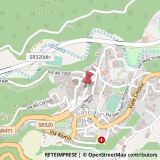 Mappa Via Gaetano Palombi, 1, 06043 Cascia, Perugia (Umbria)