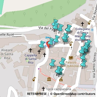 Mappa Via Fasce, 06043 Cascia PG, Italia (0.07208)