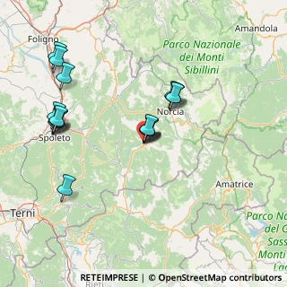 Mappa Via Fasce, 06043 Cascia PG, Italia (15.83938)