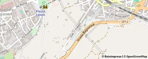 Mappa Orvieto