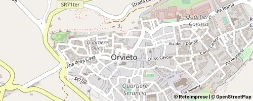 Mappa Orvieto