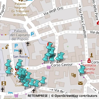 Mappa Piazza Cesare Fracassini, 05018 Orvieto TR, Italia (0.06667)