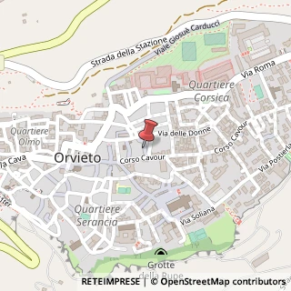 Mappa Piazza Cesare Fracassini, 4, 05018 Orvieto, Terni (Umbria)