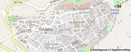 Mappa Orvieto