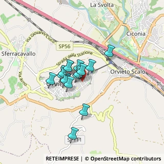 Mappa Via Santo Stefano, 05018 Orvieto TR, Italia (0.57933)