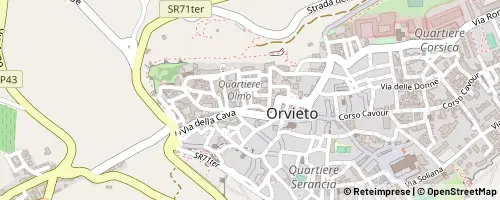 Mappa Orvieto