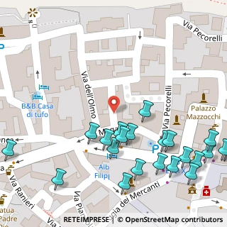 Mappa Via Filippeschi, 05018 Orvieto TR, Italia (0.07273)