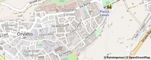 Mappa Orvieto