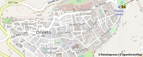 Mappa Orvieto