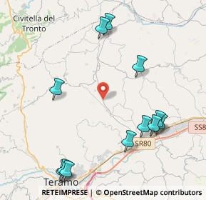 Mappa 898 Ovest, 64012 Campli TE, Italia (5.16167)