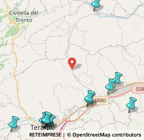 Mappa 898 Ovest, 64012 Campli TE, Italia (6.97133)
