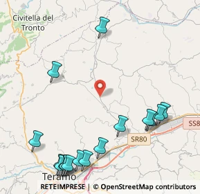 Mappa 898 Ovest, 64012 Campli TE, Italia (5.82063)