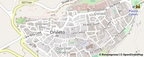 Mappa Orvieto
