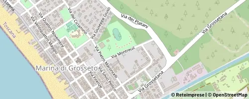 Mappa Grosseto