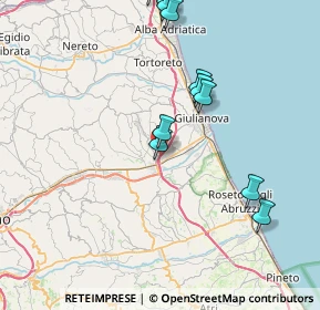 Mappa Autostrada Adriatica, 64023 Giulianova TE, Italia (8.80455)