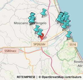 Mappa Autostrada Adriatica, 64023 Giulianova TE, Italia (4.328)