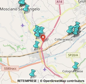 Mappa Autostrada Adriatica, 64023 Giulianova TE, Italia (2.717)