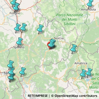 Mappa Viale Santa Rita, 06043 Cascia PG, Italia (26.26316)