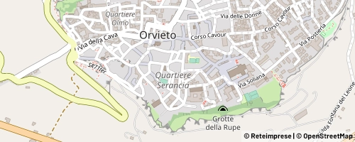 Mappa Orvieto