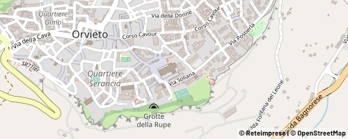 Mappa Orvieto