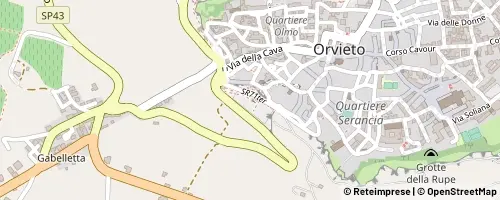 Mappa Orvieto