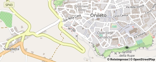 Mappa Orvieto
