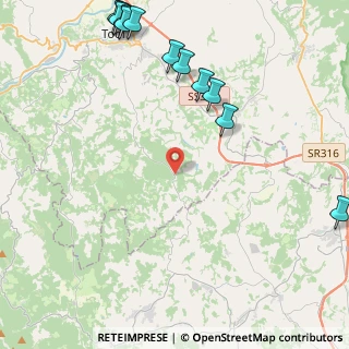 Mappa SP 39, 06059 Todi PG, Italia (6.21917)