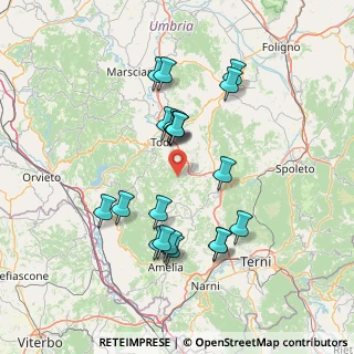 Mappa Strada Provinciale, 06059 Avigliano umbro TR, Italia (14.498)