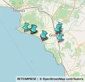 Mappa Via Giovanni Marradi, 58100 Grosseto GR, Italia (9.74529)