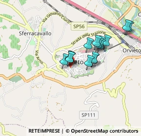 Mappa Vicolo dei Lattanzi, 05018 Orvieto TR, Italia (0.74)