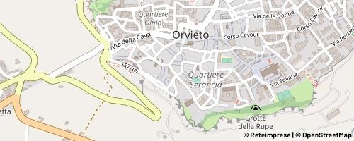 Mappa Orvieto